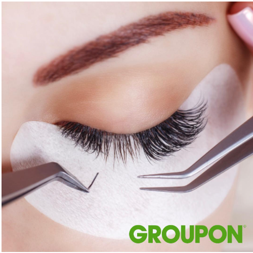 Groupon classic Lash Extensions (only redeemable with Groupon voucher)