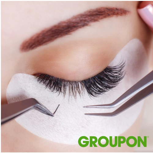 Groupon classic Lash Extensions ( PATCH TEST REQUIRED)