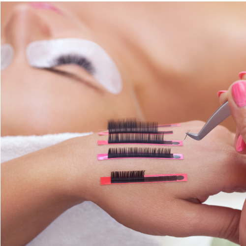 Model Russian/Volume Lash Extensions Full Set *Patch test required*