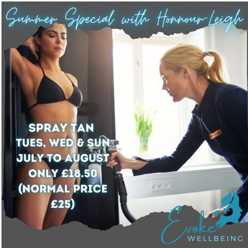 Spray Tan with Honnour-Leigh