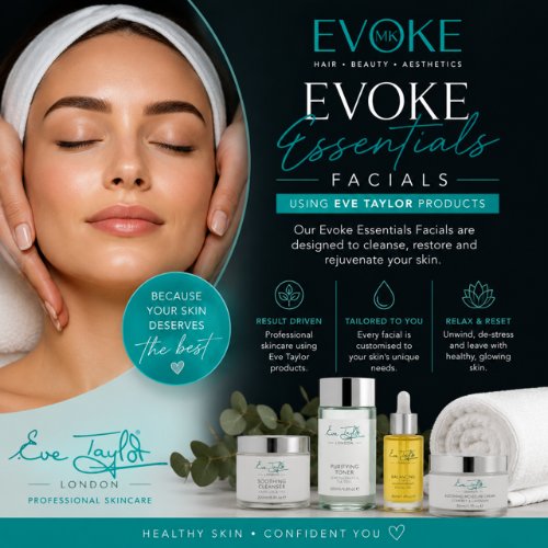 Evoke essential facial with Emilia